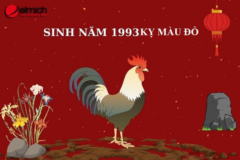Hình 4: Màu đỏ - Màu sắc thuộc hành Hỏa kỵ người sinh năm 1993 Hình 4: Màu đỏ - Màu sắc thuộc hành Hỏa kỵ người sinh năm 1993