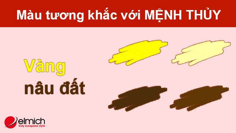 Hình 6: Màu nâu gây cản trở, khiến cuộc sống thiếu cân bằng với người mệnh Thủy Hình 6: Màu nâu gây cản trở, khiến cuộc sống thiếu cân bằng với người mệnh Thủy