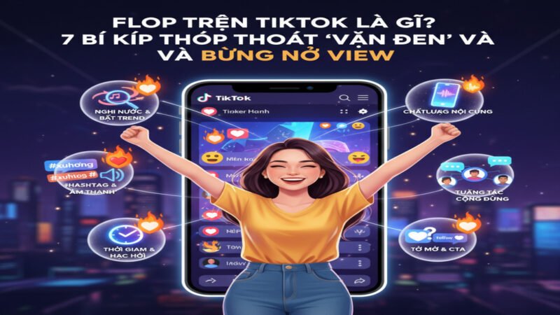 Flop trên TikTok là gì? 7 Bí kíp thoát ‘vận đen’ và bùng nổ view