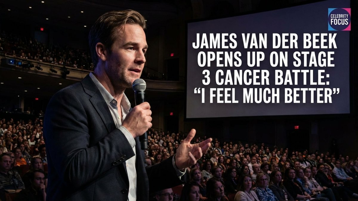 James Van Der Beek Opens Up on Stage 3 Cancer Battle: “I Feel Much Better”